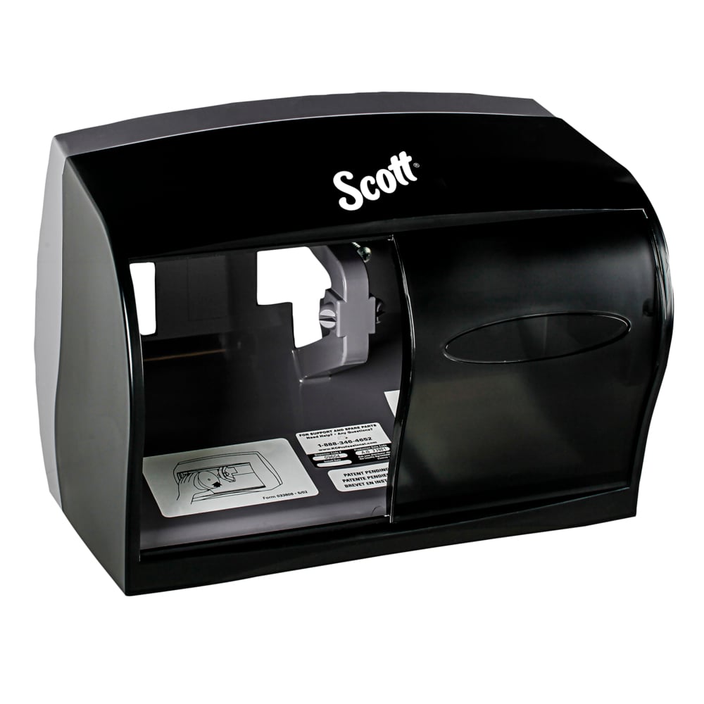 Double Roll Coreless Toilet Tissue Dispenser