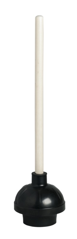 Heavy Duty Plunger with Wood Handle
