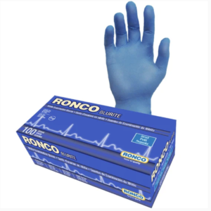 Blurite Nitrile Blue Examination Glove Powder Free X-Large 100x10