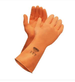 Dura-fit Latex 13" 18mil Flocked Orange 2XL